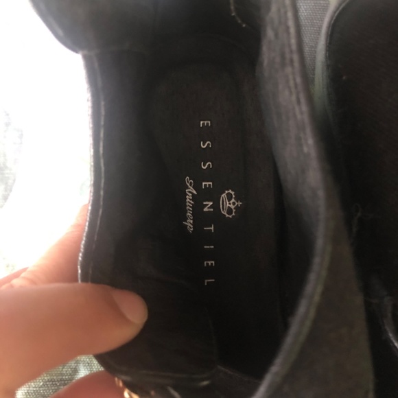 Wedged sandal heels (buckled) - Picture 2 of 5